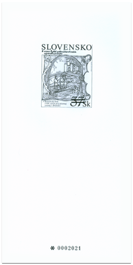 Stamp - Bratislava stamp