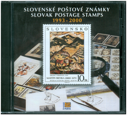 CD Slovak Postage Stamps 1993 - 2000