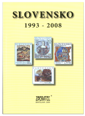 Catalog of Slovak philatelic products "Slovensko1993 - 2008"