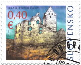 Castle of Topolčany: stamp with personalised coupon