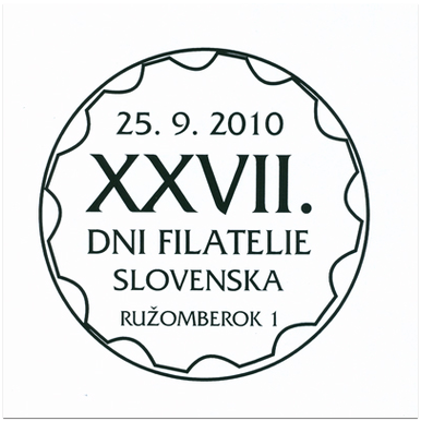 XXVII. Dni filatelie Slovenska