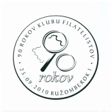 90 rokov klubu filatelistov