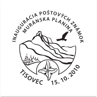 Inaugurácia poštovej známky - Muránska planina