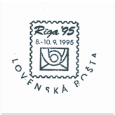 "Riga 95 Slovenská pošta"
