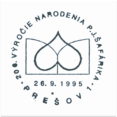 "200. Výročie narodenia P. J. Šafárika"