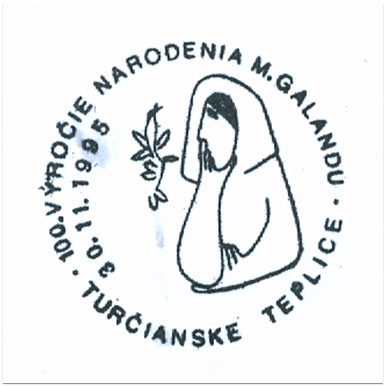 "100. Výročie narodenia M. Galandu"