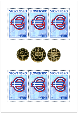 Commemorative Issue of the First Euro Stamp