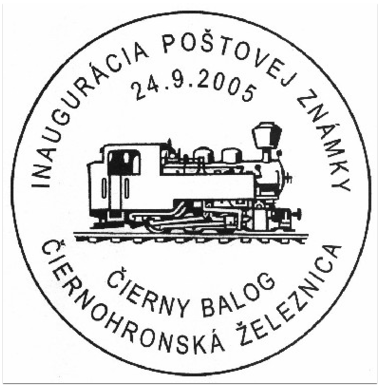 Inaugurácia poštovej známky Čiernohronská železnica