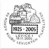80 rokov klubu levických filatelistov 1925 - 2005