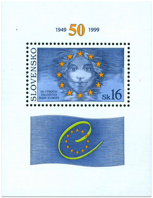 50. výročie založenia Rady Európy