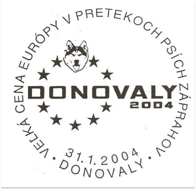 Veľká cena Európy v pretekoch psích záprahov, Donovaly 2004
