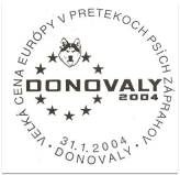 Veľká cena Európy v pretekoch psích záprahov, Donovaly 2004