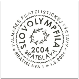 SLOVOLYMPFILA 2004 - Palmáres filatelistickej výstavy