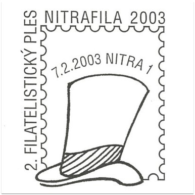 2. Filatelistický ples - NITRAFILA 2003