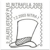 2. Filatelistický ples - NITRAFILA 2003