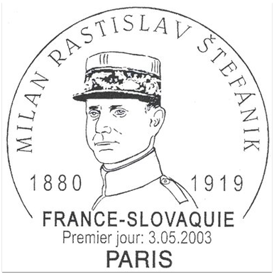 Milan Rastislav Štefánik, France-Slovaquie