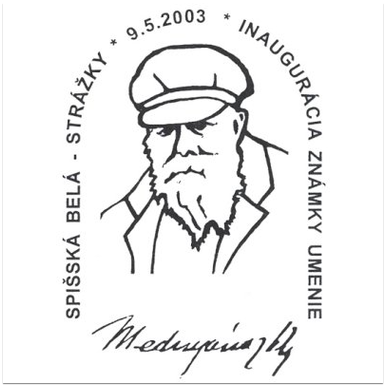 Inagurácia známky Umenie L. Medňanský