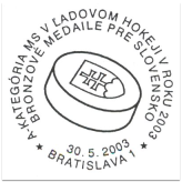 A - kategória MS v ľadovom hokeji v roku 2003, bronzové medaile pre Slovensko