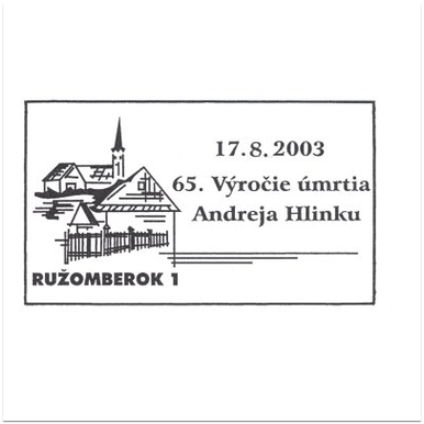 65. Výročie úmrtia Andreja Hlinku