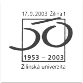 1953-2003, Žilinská univerzita