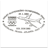 Odlet Slovenského olympijského tímu - kašet