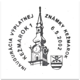 Inaugurácia výplatnej známky Kežmarok