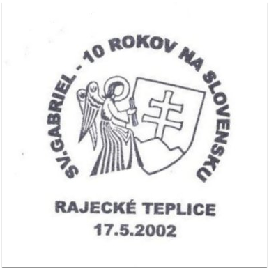 sv. Gabriel - 10 rokov na Slovensku