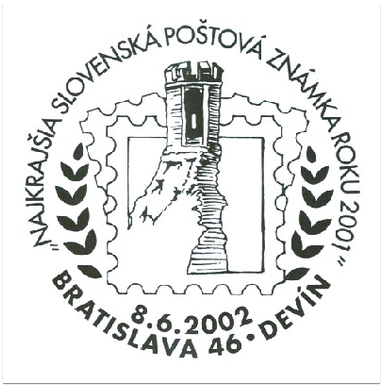 Najkrajšia slovenská poštová známka roku 2001