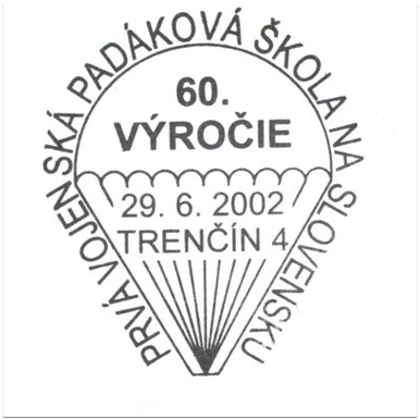 60. výročie - Prvá vojenská padáková škola na Slovensku