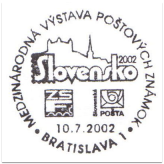 Medzinárodná výstava poštových známok SLOVENSKO 2002