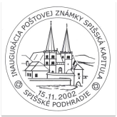 Inaugurácia poštovej známky Spišská Kapitula