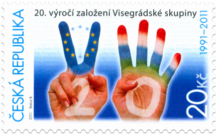 20th Anniversary of the Foundation of the Visegrad Group (CZ)