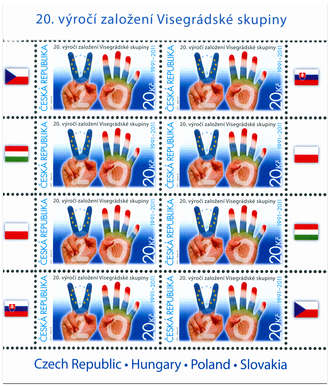 20th Anniversary of the Foundation of the Visegrad Group (CZ)