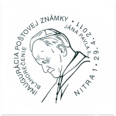 Inaugurácia poštovej známky Blahorečenie Jána Pavla II.