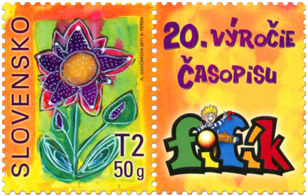 Detská známka - známka s personalizovaným kupónom
