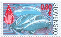 Technické pamiatky: Historické vozidlá – aerodynamická Tatra 87