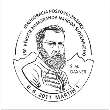 Inaugurácia poštovej známky Historické výročia: 150. výročie Memoranda národa slovenského 