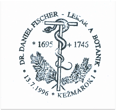 "Dr. Daniel Fischer - lekár a botanik 1695-1746"