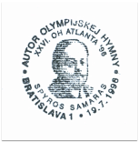 "Autor olympijskej hymny XXVI. Atlanta 96 Spyros Samaras"