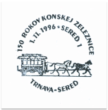 "150 rokov konskej železnice Trnava - Sereď"