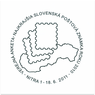 Verejná anketa - Najkrajšia Slovenská poštová známka roku 2010