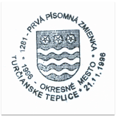 "1281 Prvá písomná zmienka - okresné mesto 1996"