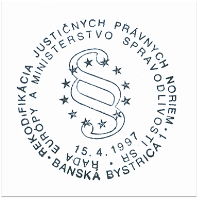 "Rekodifikácia justičných právnych noriem"