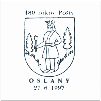 "180 rokov pošty Oslany"