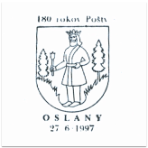 "180 rokov pošty Oslany"