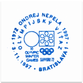 "1972 Ondrej Nepela 1997 Olympijský víťaz Saporo 1972"