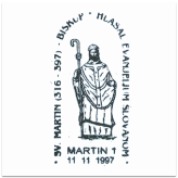 "Sv. Martin (316 - 397) biskup hlásal evanjelium Slovanom"