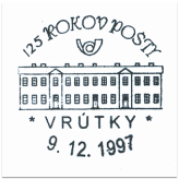 "125 rokov pošty Vrútky"