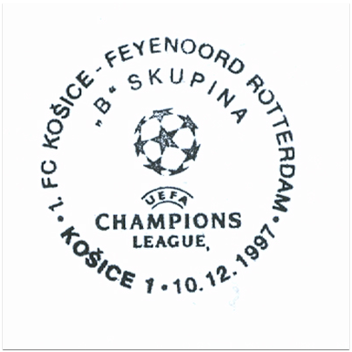 "1.FC Košice-Feynord Roterdam FC liga majstrov "B"skupina"