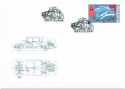 Technické pamiatky: Historické vozidlá – aerodynamická Tatra 87 